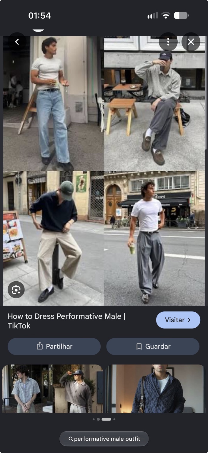 User-supplied performative male aesthetic reference one