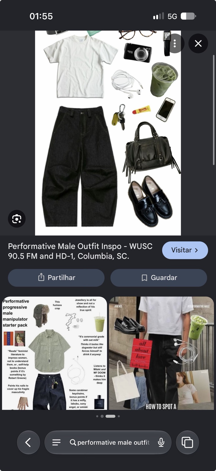 User-supplied performative male aesthetic reference three